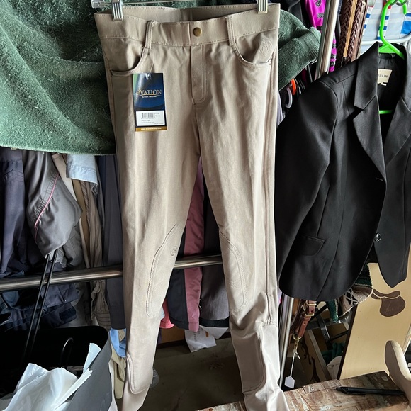 Ovation youth XL (14) pull on breeches - Picture 2 of 5